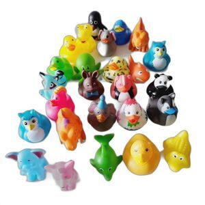 Duck and Assorted Figurines Bundle  26 pcs GUC